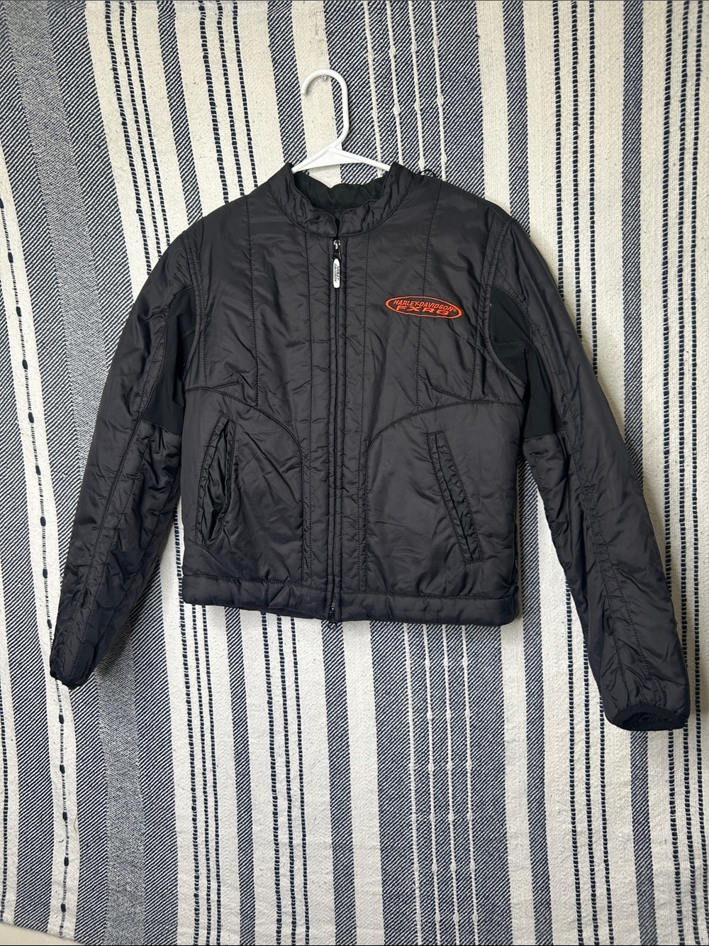 Harley Davidson FXRG Quilted Nylon Riding Jacket